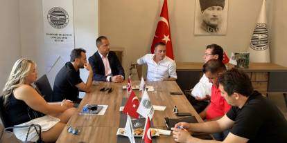 İdris Akgül, Marmaris Belediyesi Spor Kulübü Yönetimiyle Buluştu