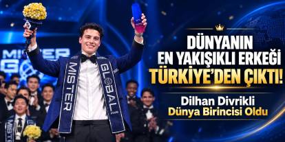 Dünyanın En Yakışıklı Erkeği Türkiye’den Çıktı! Dilhan Divrikli Dünya Birincisi Oldu