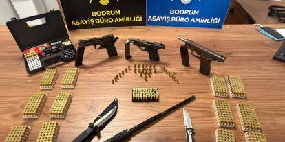 Bodrum’da Polisten Silah Operasyonu: 2 Tutuklama!